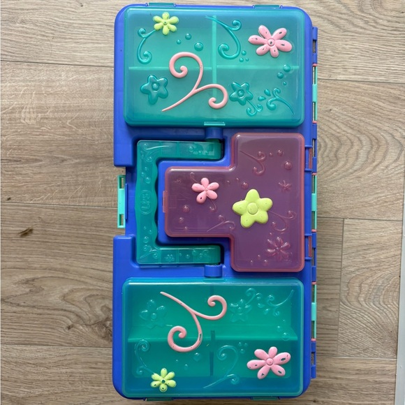 Vintage Littlest Pet Shop Tackle Box Carry Case (2007) Storage Organizer - Picture 3 of 8